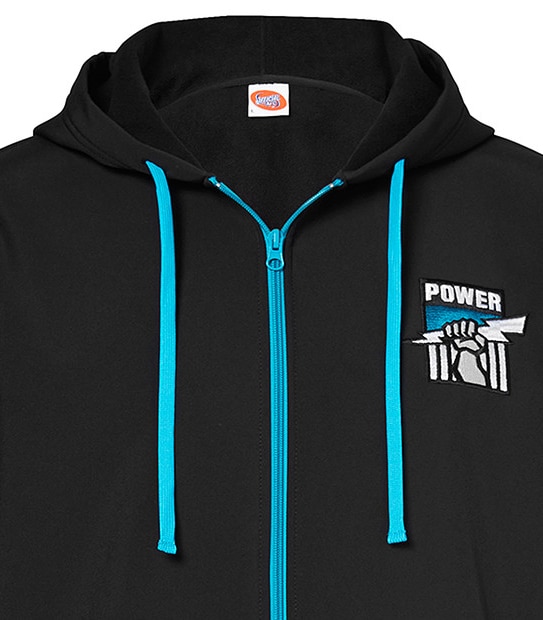 Men's AFL Hooded Jacket - Port Adelaide Power