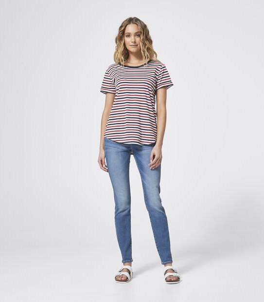 Cotton/Modal Relaxed T-Shirt