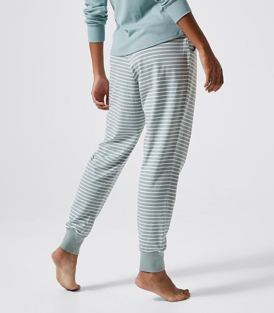 Organic Cotton Printed Sleep Jogger Pants