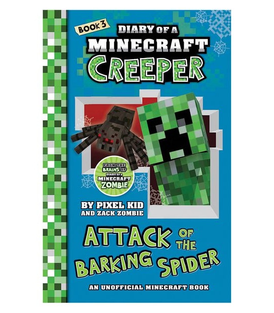 Diary of a Minecraft Creeper #3 : Attack of the Barking Spider