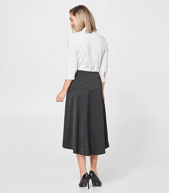 Asymmetric Midi Skirt 2 of 3