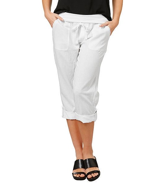 Linen Yoga Pants
