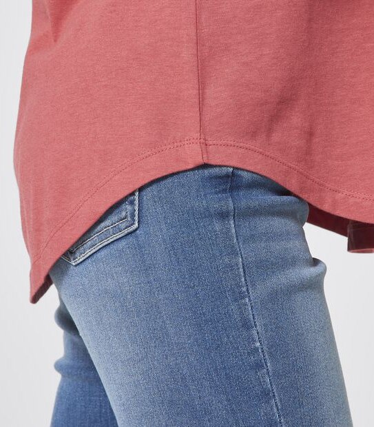 Cotton/Modal Relaxed T-Shirt