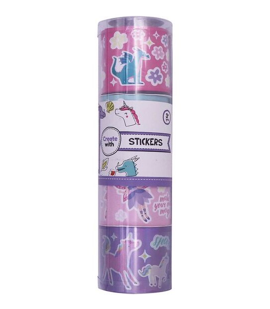 Sticker Tube - Mythical Creatures