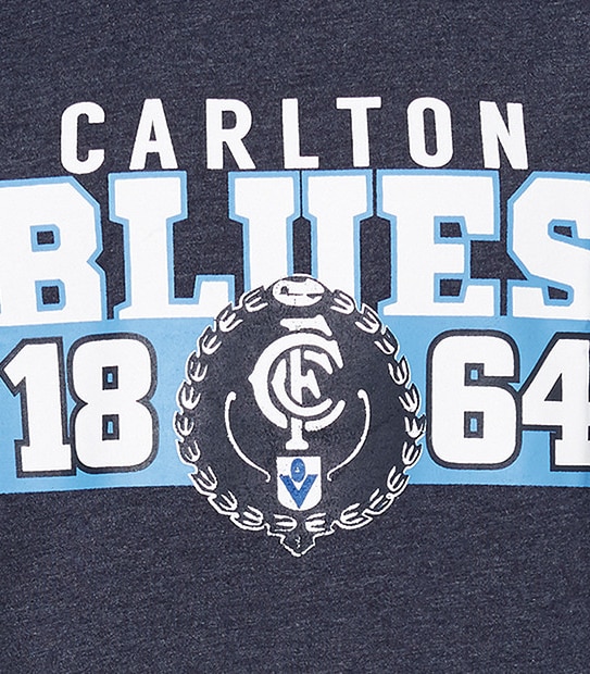 Men's AFL T-Shirt - Carlton Blues