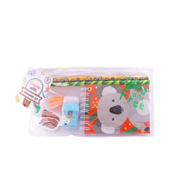 Small Stationery Set - Australian Animals