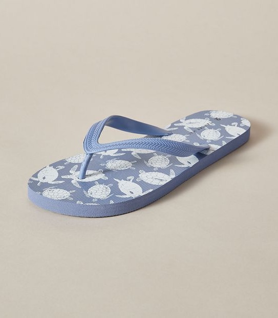 Mens Maui Printed Recycled Thongs