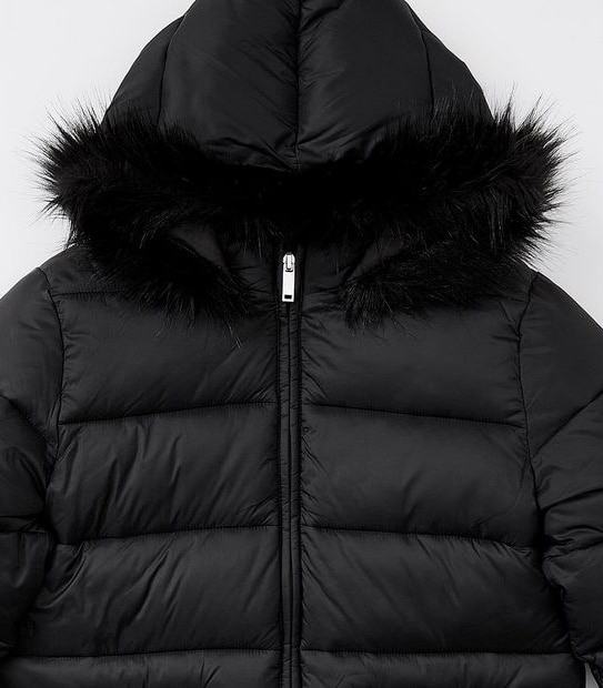 Puffer Jacket - Black