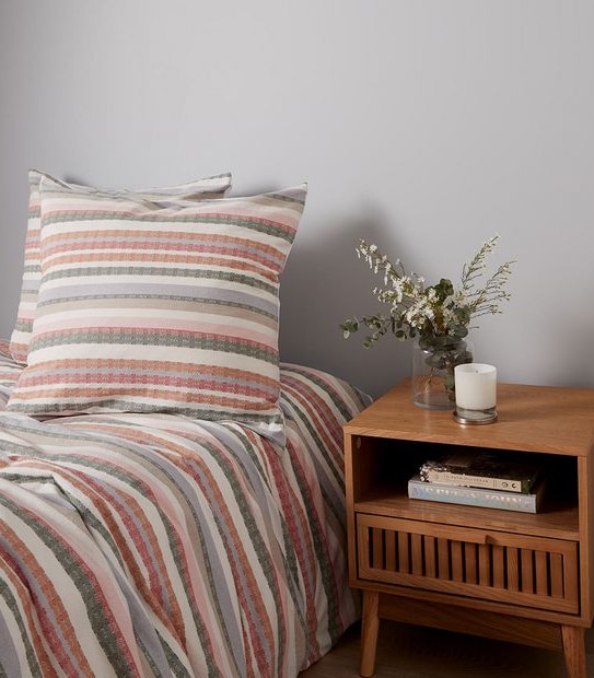 Darius Multi Stripe European Pillowcase