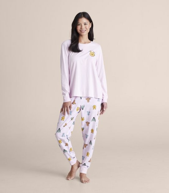 Womens Disney Winnie The Pooh Pyjama Set