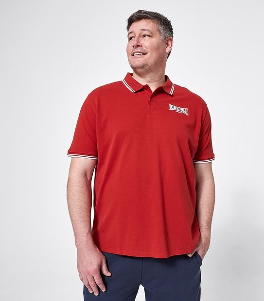 Lonsdale London Plus Axbridge Polo Shirt