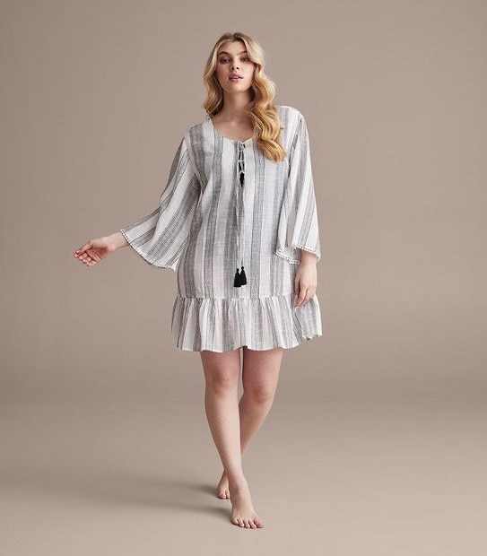 Resort Textured Kaftan
