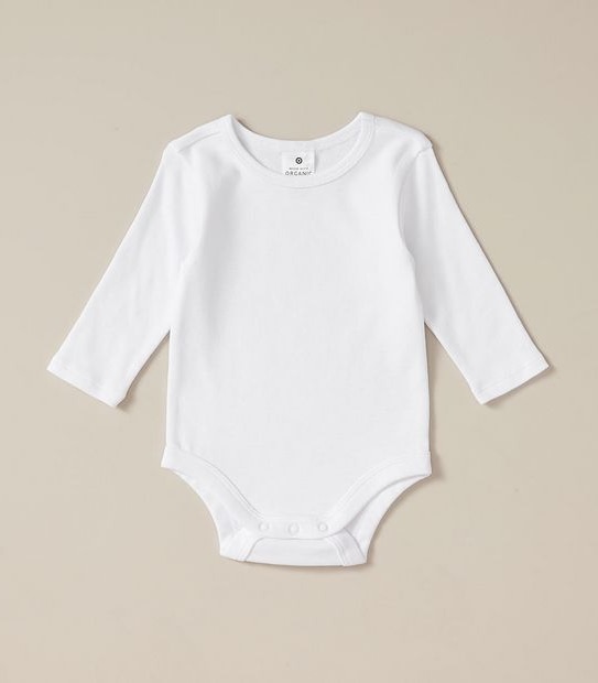 3 Pack Baby Organic Cotton Long Sleeve Bodysuits | Target Australia