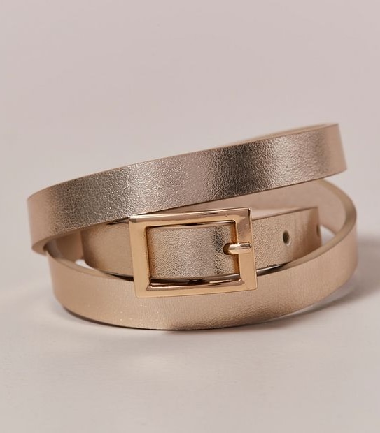 2 Pack Hip Skinny Belts