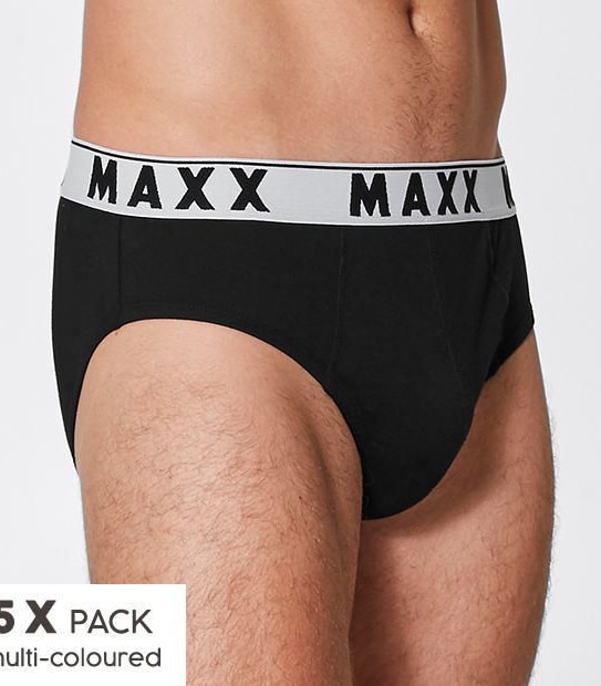 Maxx 5 Pack Hipster Briefs