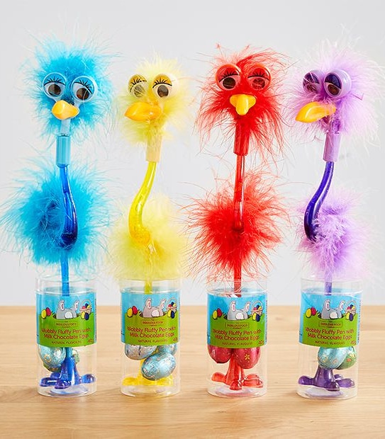The Fabulous Food Company Wobbly Fluffy Pen With Milk Chocolate Eggs - Assorted