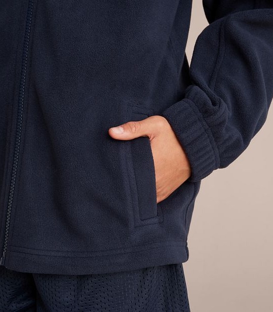 Polar Fleece School Jacket - Blue