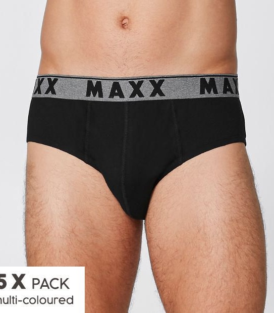 Maxx 5 Pack Hipster Briefs