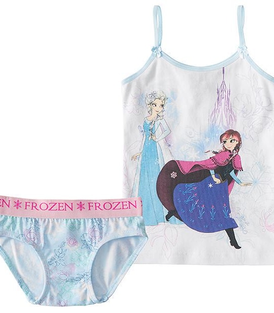 Disney Frozen Singlet And Brief Set