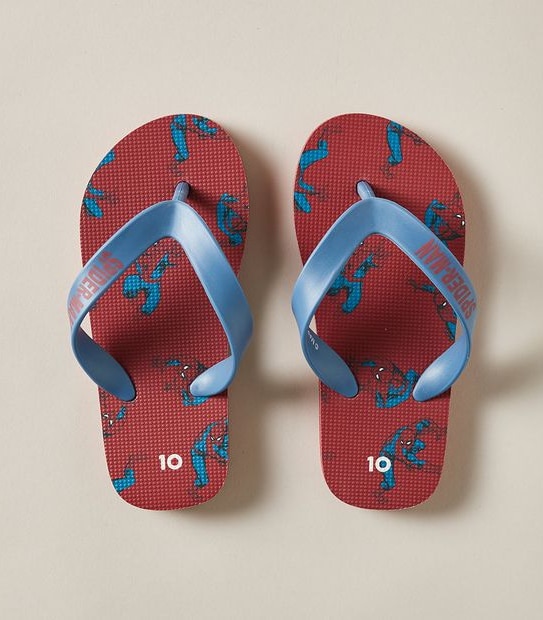 Kids Junior Spider-Man Recycled Thongs