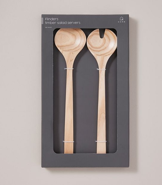 Flinders Timber Salad Servers