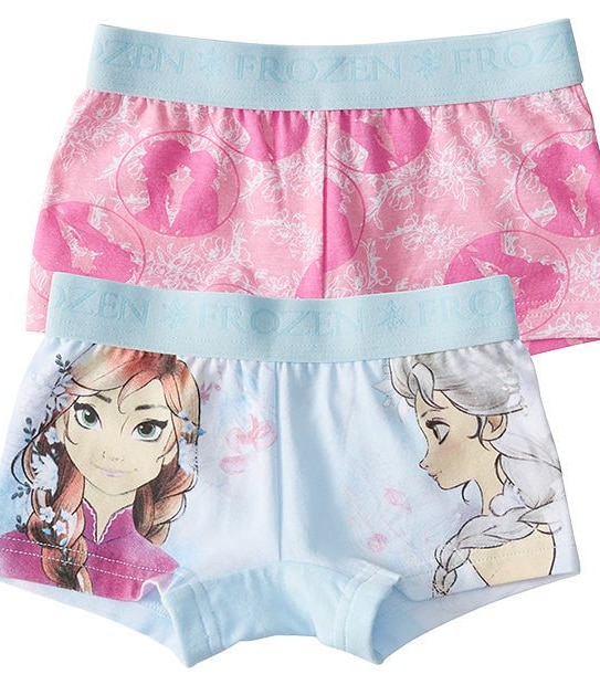 Disney Frozen 2 Pack Shorties Briefs