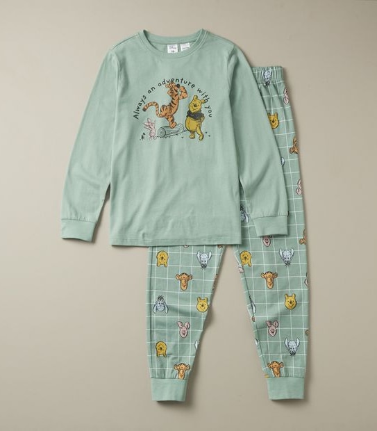 Kids Disney Winnie The Pooh Pyjama Set