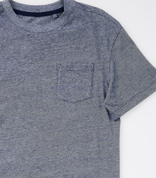 Striped T-shirt - Blue