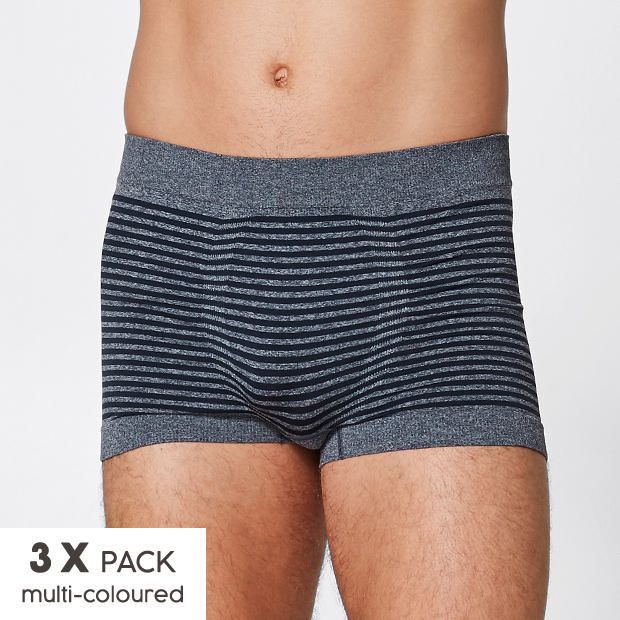 Maxx 3 Pack Seamfree Trunks Maxx 3 Pack Seamfree Trunks
