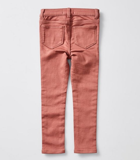Ella Denim Jeggings - Pink