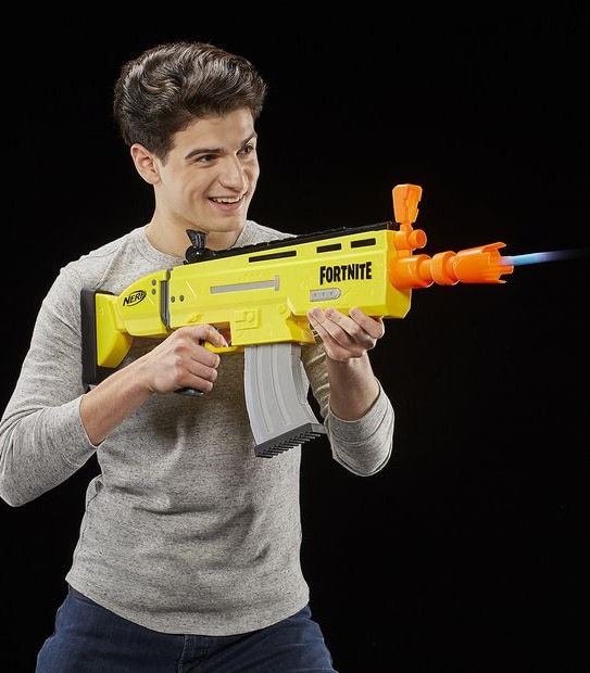 New Fortnite Nerf Gun BASR L Blaster Foam Dart Guns Boys Toy Sniper Rifle