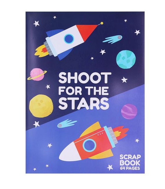 2 Pack Scrapbooks - Space