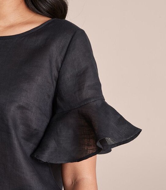 Dannii Minogue Petites Linen T-Shirt