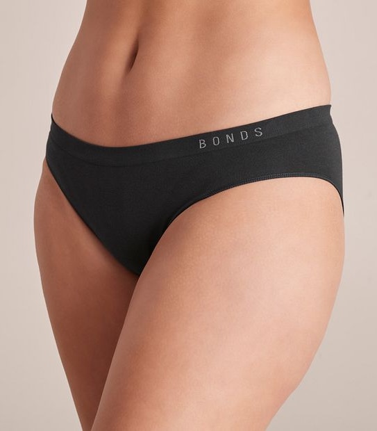 Bonds Seamless Bikini Briefs - Black