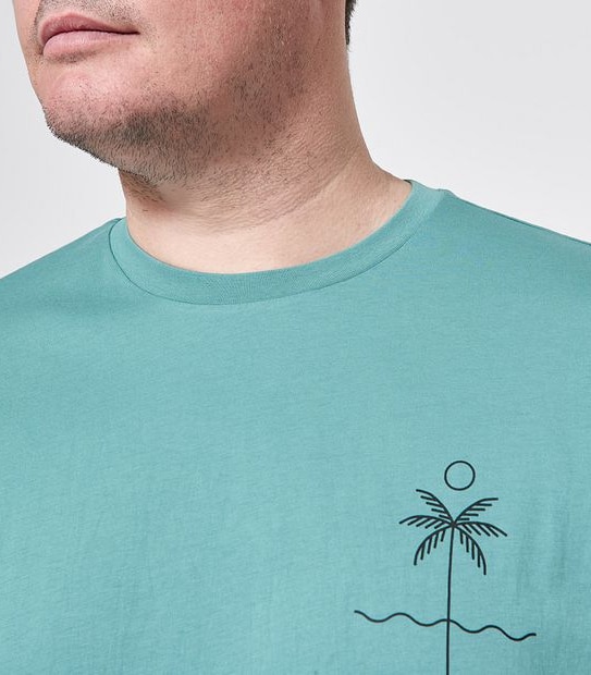 Mr Big Palm Print - Trellis