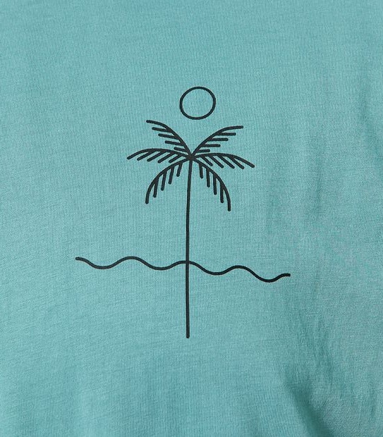 Mr Big Palm Print - Trellis