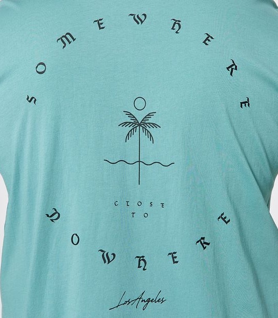 Mr Big Palm Print - Trellis