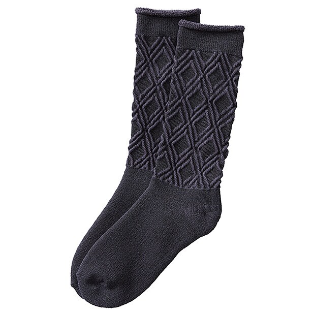 Explorer Lightweight Cable Socks - Grey Explorer Lightweight Cable Socks - Grey