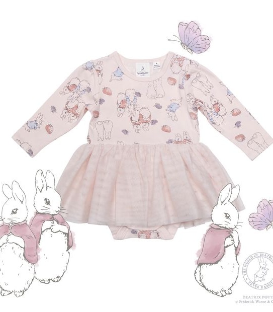 Peter Rabbit Baby Tutu Bodysuit