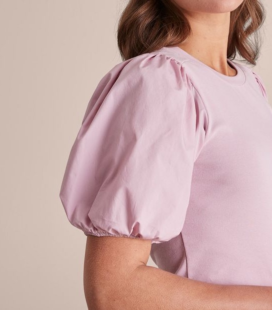 Preview Cut and Sew Puff Sleeve Blouse 2 of 6