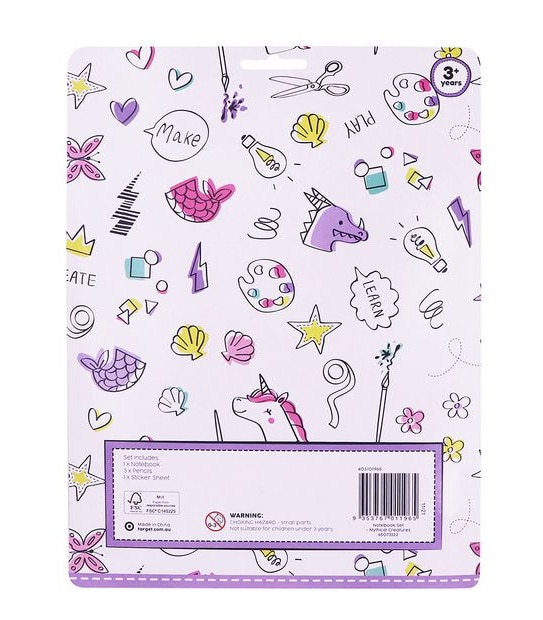 Stationery Set - Mythical Creatures