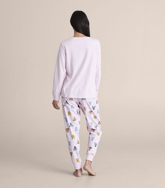 Womens Disney Winnie The Pooh Pyjama Set