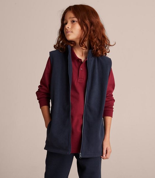 Polar Fleece School Vests