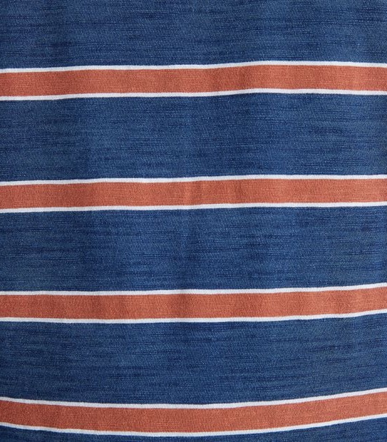 Striped Indigo Dyed T-Shirt