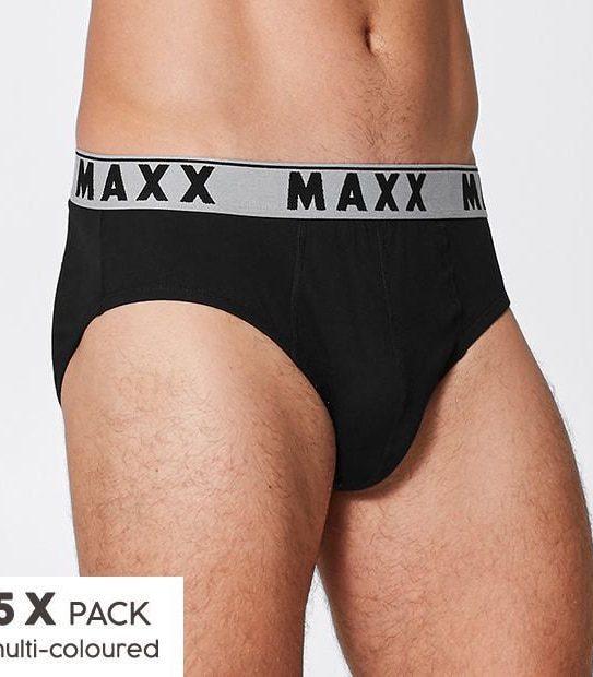 Maxx 5 Pack Hipster Briefs