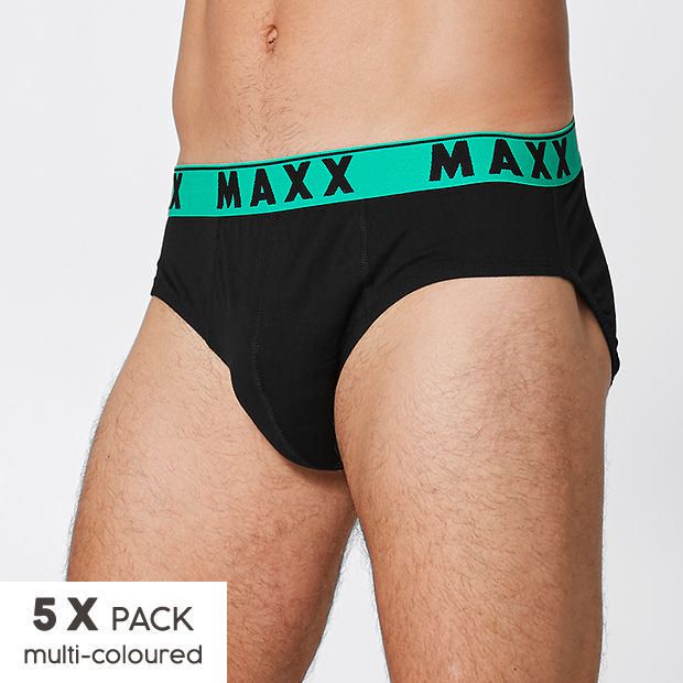 Maxx 5 Pack Hipster Briefs Black Target Australia