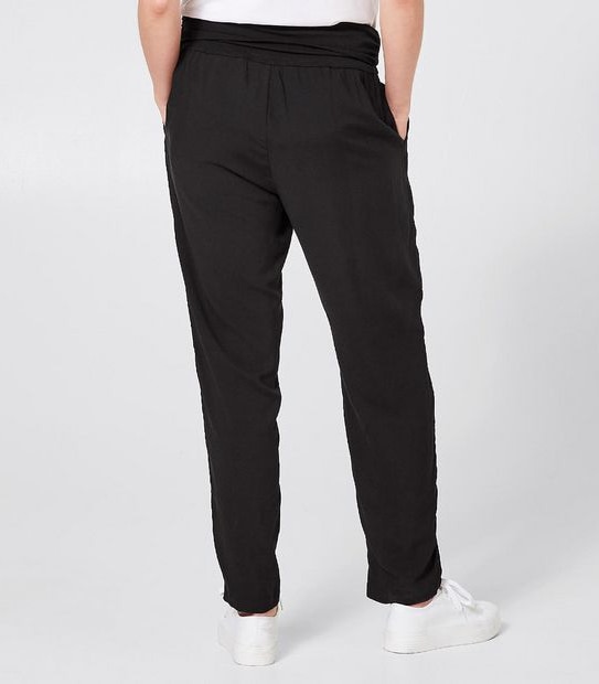 Maternity Over The Belly Jogger Pants - Black