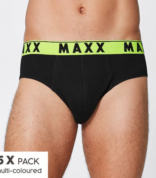 Maxx 5 Pack Hipster Briefs