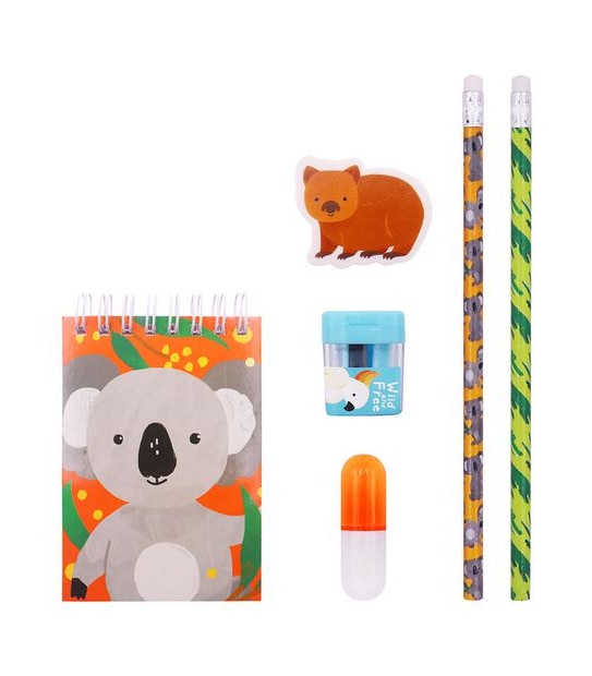 Small Stationery Set - Australian Animals