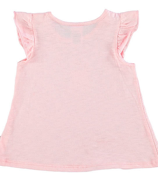 Girls' Flutter Sleeve Ice Cream T-Shirt 2 of 3